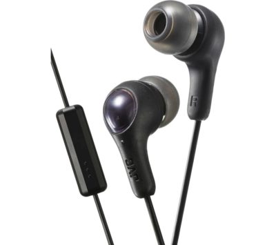 JVC Gumy Plus Headphones - Black JVC Gumy Plus Headphones - Black